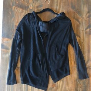 Lululemon reversible cardigan with hood in size 2.